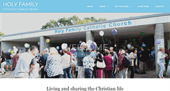 Desktop Screenshot of holyfamilymenai.org.au